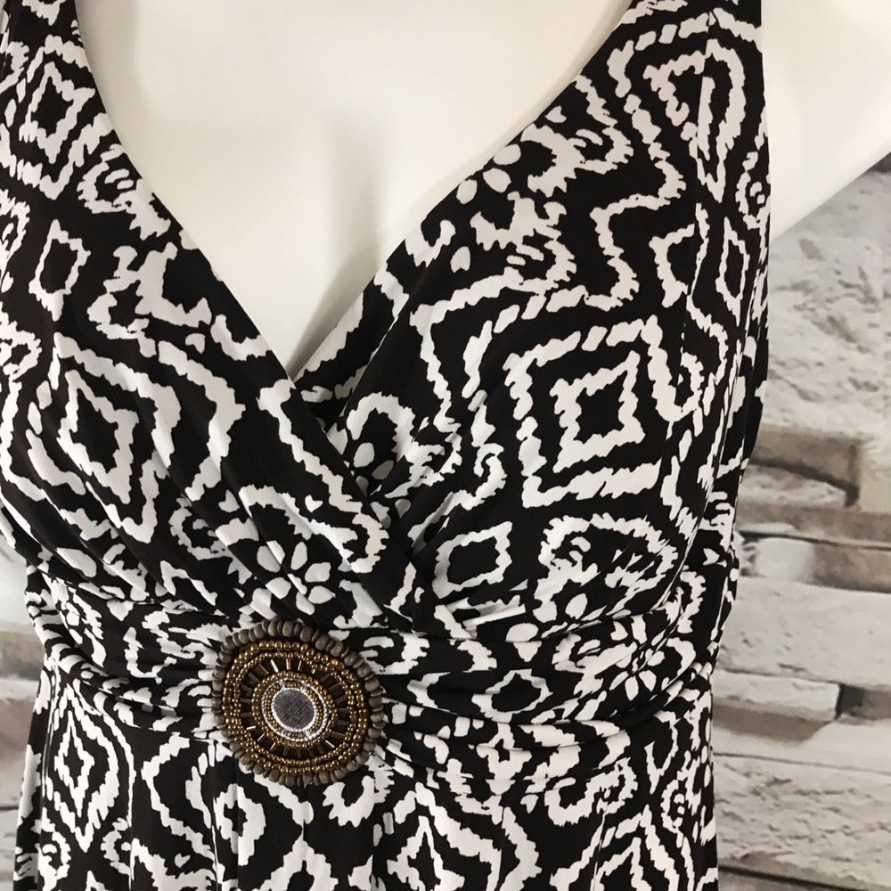 En Focus women’s dress size 16w sleeveless highlow - Picture 2 of 9